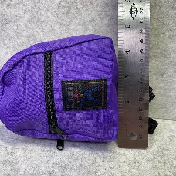 VTG 1995 Pleasant Company American Girl purple school supply backpack for doll - Picture 6 of 6